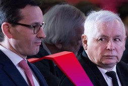 Jarosław Kaczyński i Mateusz Morawiecki 