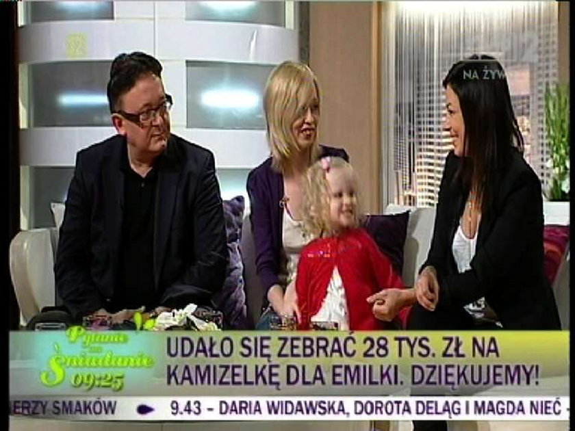 Z Kasią Glinką i Emilką byliśmy w telewizji!