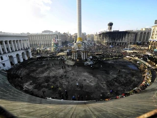 Ukraina Plac Niepodległości Kijów