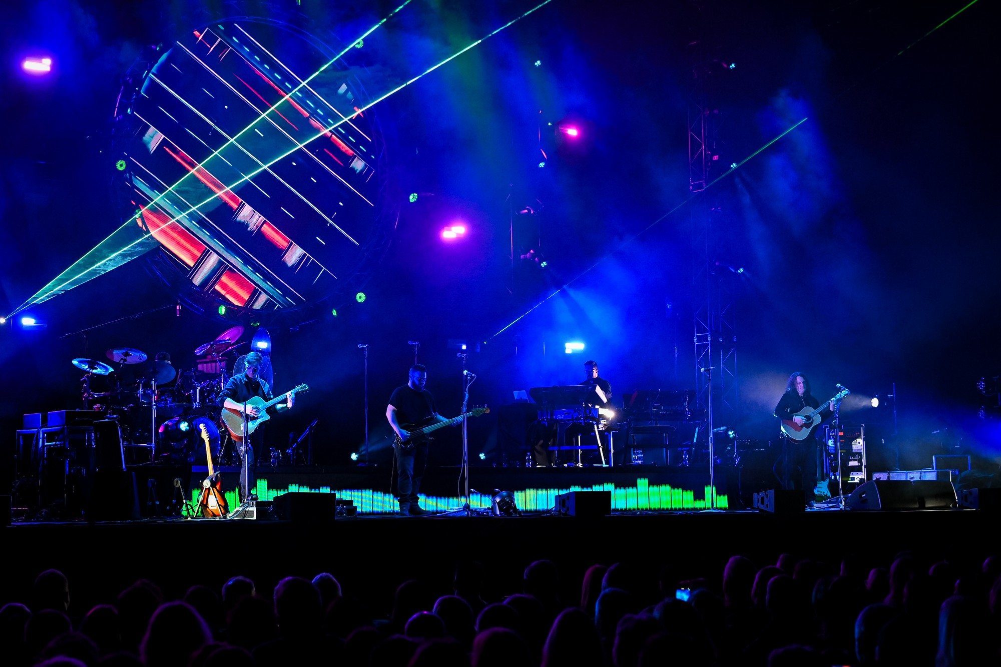 Na snímke vystúpenie hudobnej skupiny Australian Pink Floyd Show 1. marca 2025 v Bratislave.