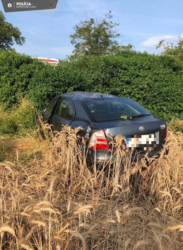 Pri havárii auta zahynul nepripútaný 22-ročný spolujazdec.