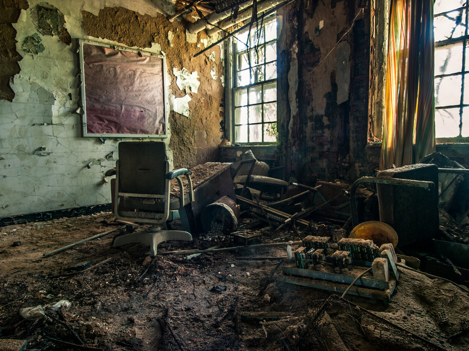 Opuszczony szpital psychiatryczny w Maryland