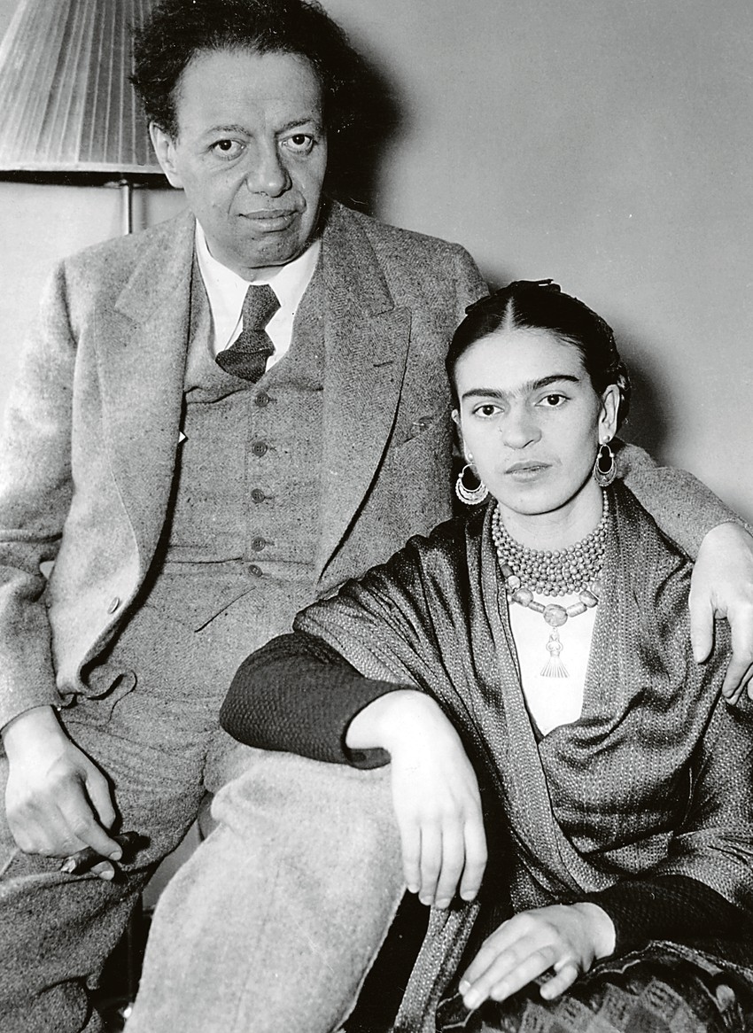 Dijego i Frida u Njujorku, 1933.
