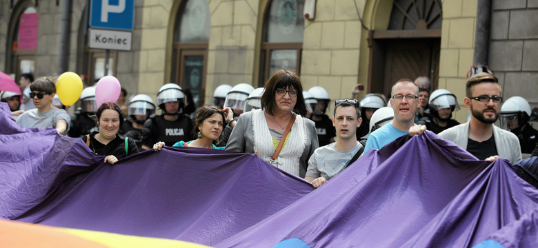Marsz Równości w Krakowie. Interweniowała policja