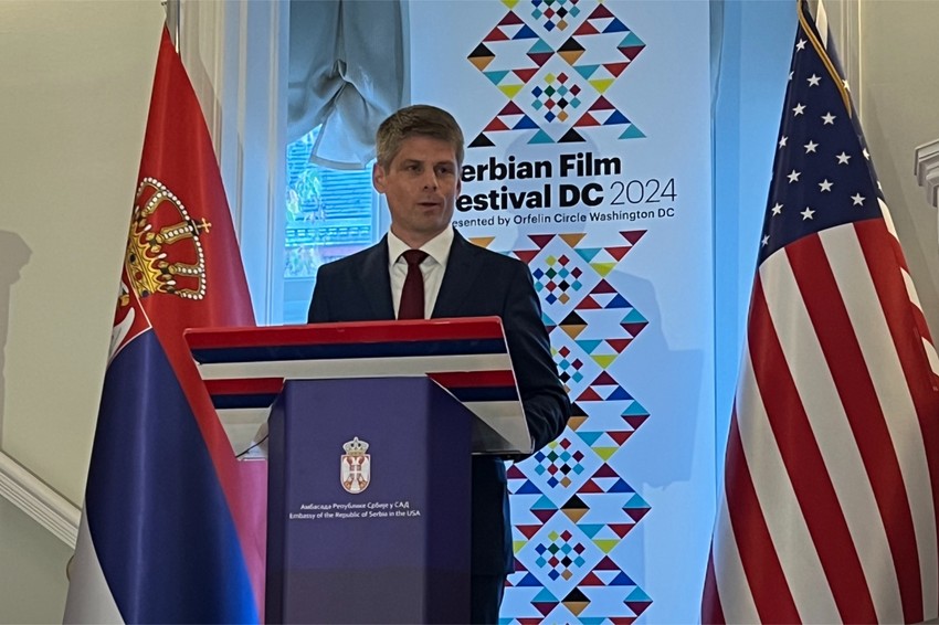 Gujon je svečano otvorio "Serbian film festival DC 2024" u Americi