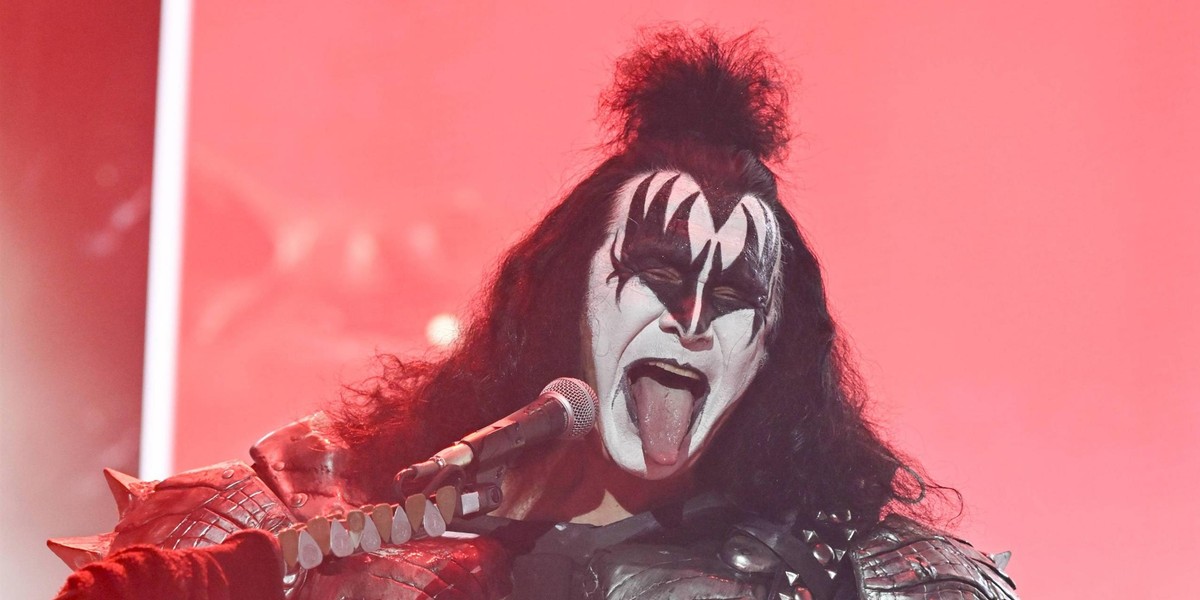 Gene Simmons, Kiss. 