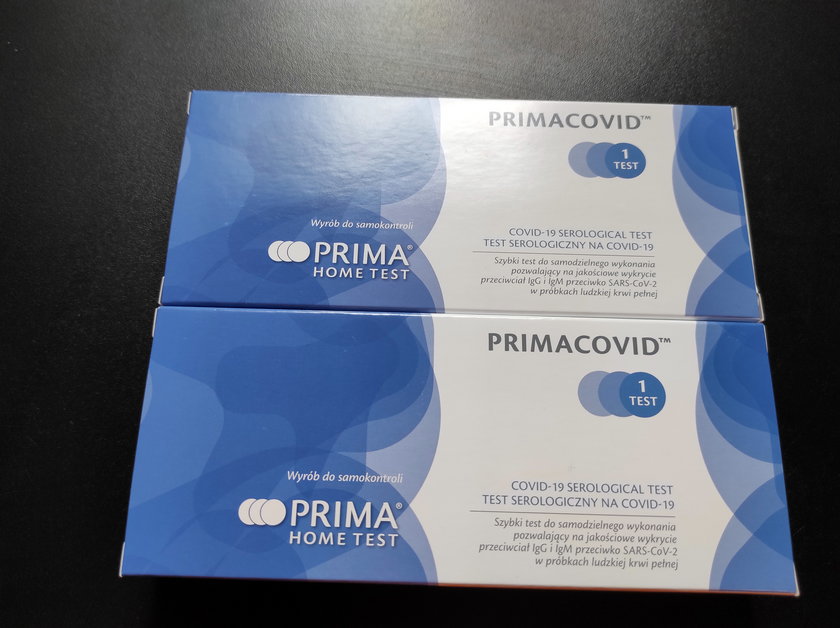 Primacovid - test serologiczny na COVID-19 z Biedronki