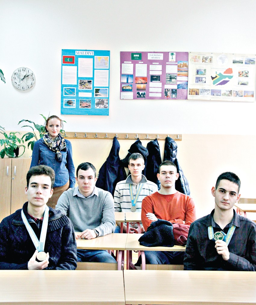  Mlade nade: Dušan Novičić, Mihajlo Sporić, Kosta Bizetić, Aleksa Konstantinov i David Milićević