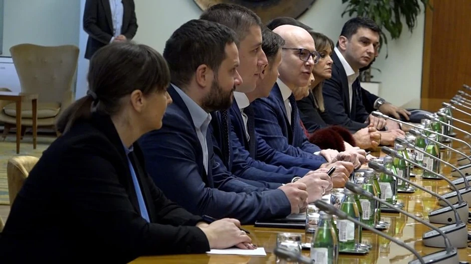 Miloš Vučević, sastanak sa sindikatima prosvetara