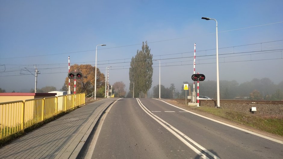 Przejazd kolejowy przy ul. Waryńskiego - 7.10.2022 · fot. czecho.pl