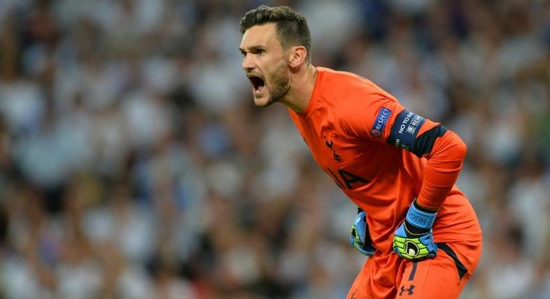 Tottenham Hotspur's French goalkeeper Hugo Lloris had a busy second half at the Bay Arena as Leverkusen beefed up their midfield and fired in 16 shots at the Spurs goal