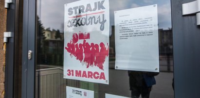 Strajk nauczycieli. W Łodzi też protestowano