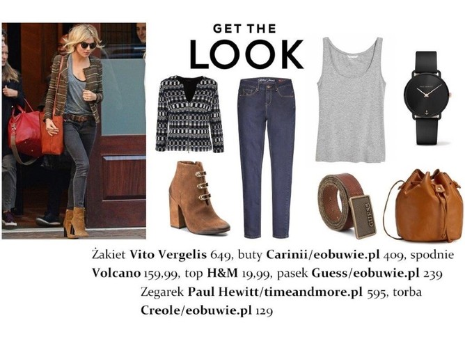 STYLIZACJE inspirowane zestawami Sienny Miller