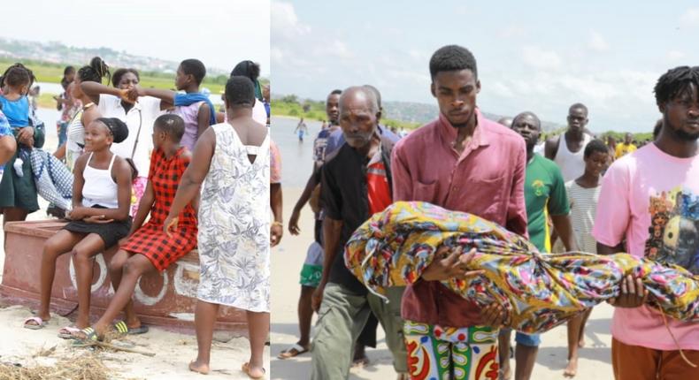 Bodies of 9 pupils returning from school retrieved from Weija dam after boat capsize