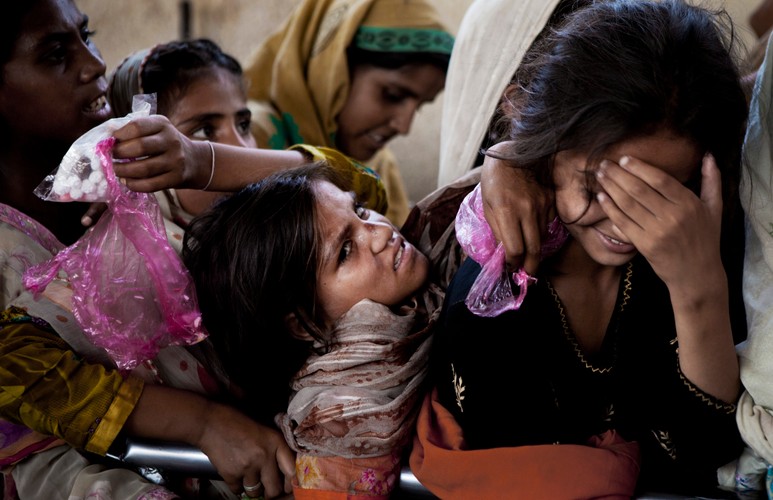 Życie w slumsach Islamabadu