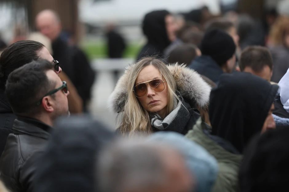 Sahrana Aleksandre Goncić