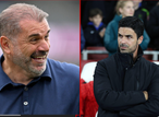 North London Derby: Postecoglou threatens to 'scare the life out' of Arsenal