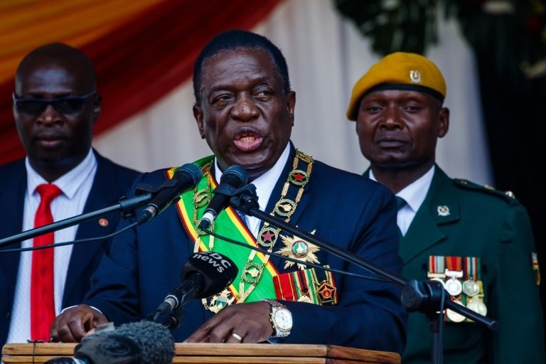 El presidente de Zimbabwe, Emmerson Mnangagwa, ganó las elecciones de julio con el 50,8% de los votos.