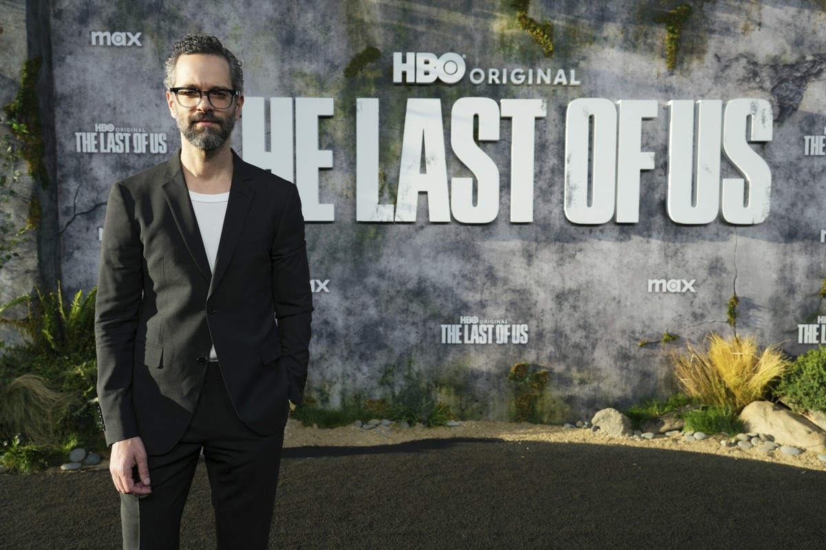Neil Druckmann na premierze 2. sezonu serialu "The Last Of Us"