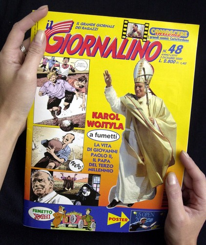 Komiks o przygodach Jana Pawła II