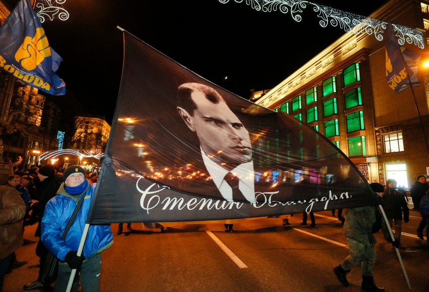 Transparent sa likom Stepana Bandere