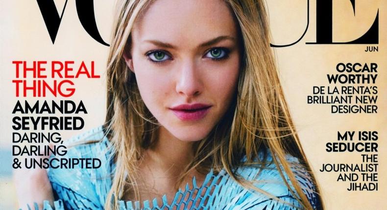 Amanda Seyfried lands her first Vogue US cover