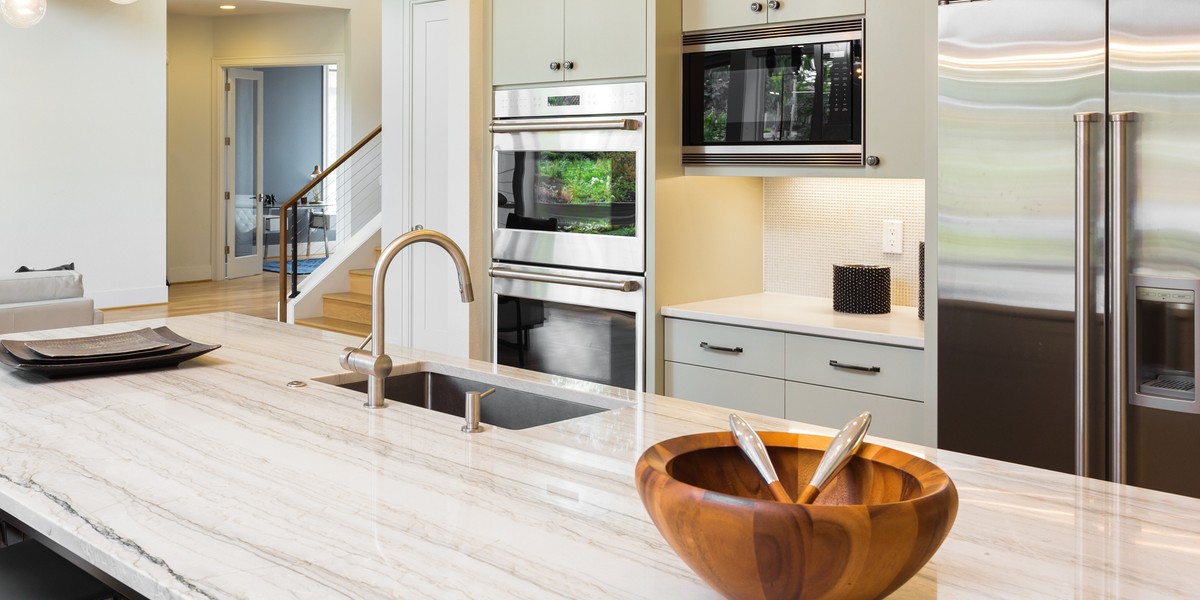 Beautiful Kitchen in Luxury Home