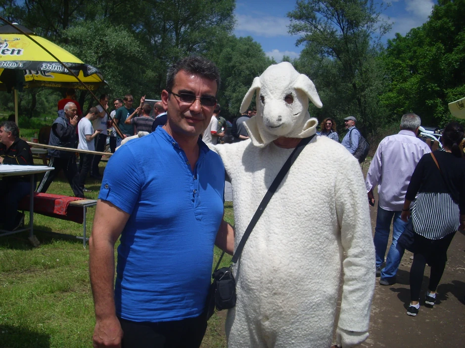 Predsednik MZ Krupca Saša Zlatković i Ilija Pešić