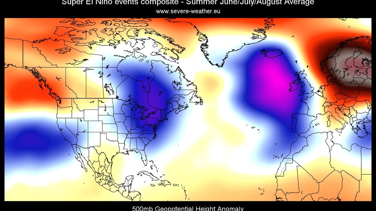 Očekuje da se da "Super El Ninjo" tokom leta prouzrokuje ekstremne meteorološke pojave
