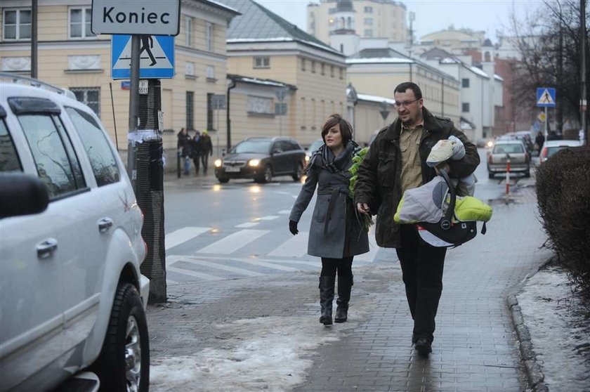 Córeczka Gawryluk już jest w domu