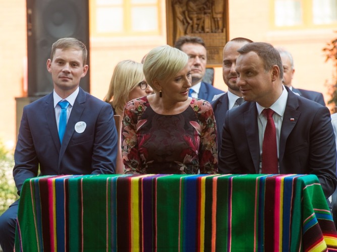 Agata Kornhauser-Duda i Andrzej Duda