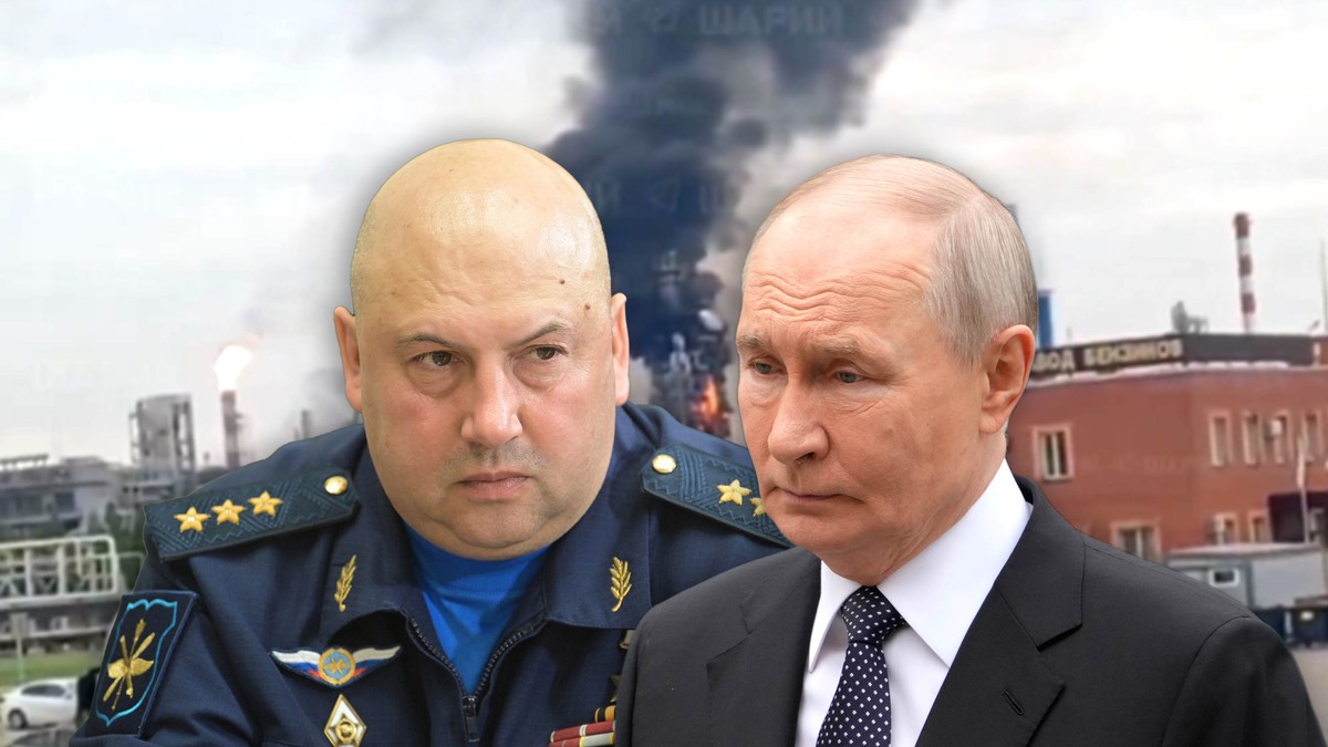 Sergej Surovikin i Vladimir Putin