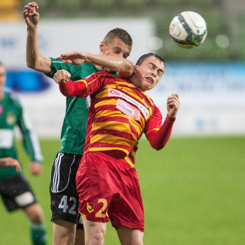 Spotkanie ekstraklasy GKS Bełchatów - Jagiellonia Białystok