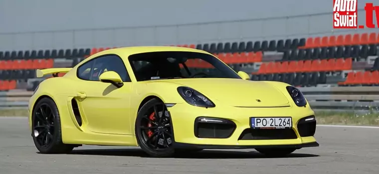 Porsche Cayman GT4 - Z wyczynowym rodowodem