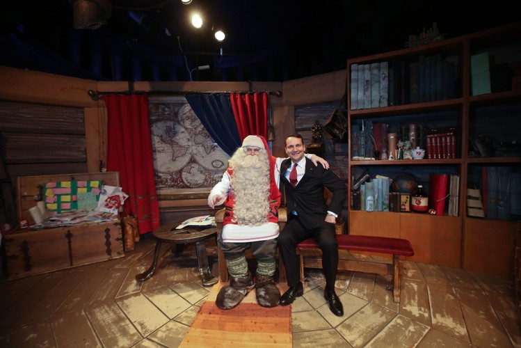 Marszałek Sejmu i Święty Mikołaj