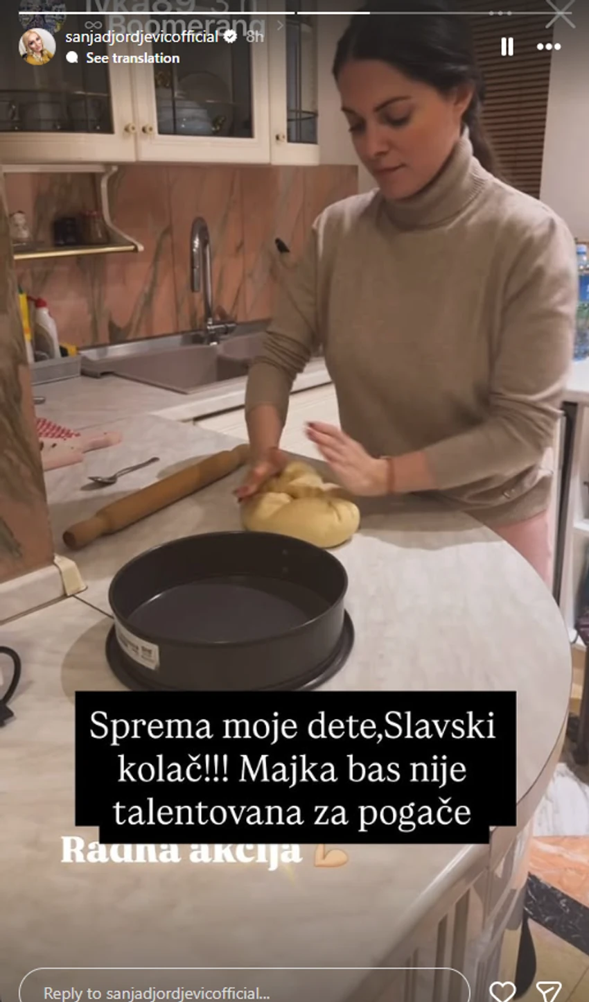 Ćerka Sanje Đorđević 