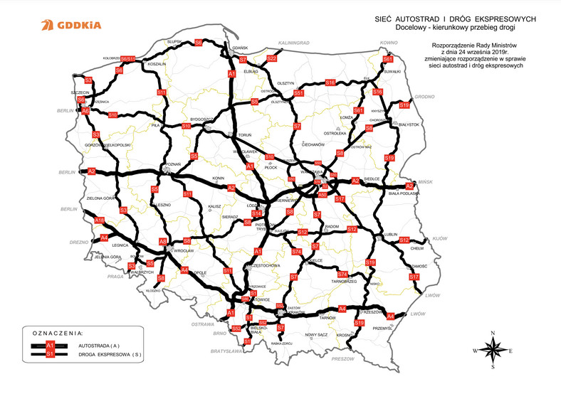 Sieć polskich dróg szybkiego ruchu