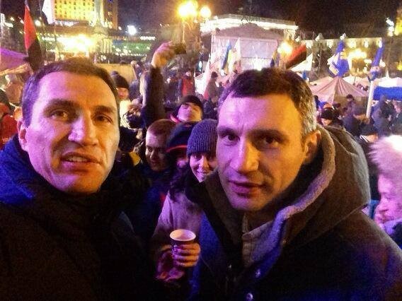 Władimir i Witalij Kliczko