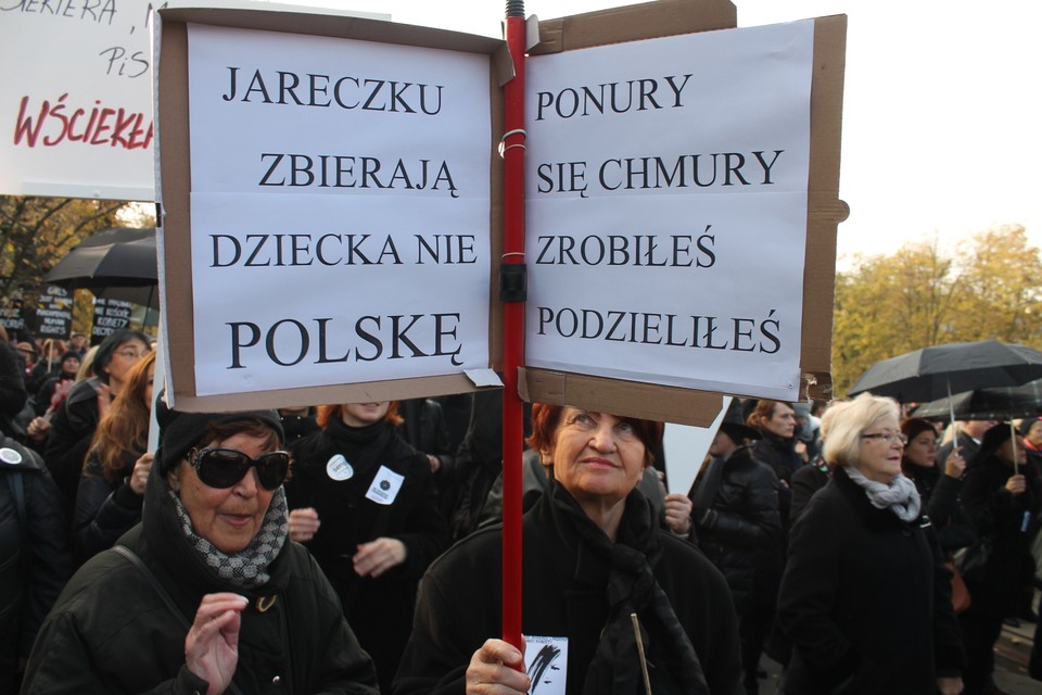 Strajk Kobiet Czarny Protest Sejm. Piotr Halicki 4