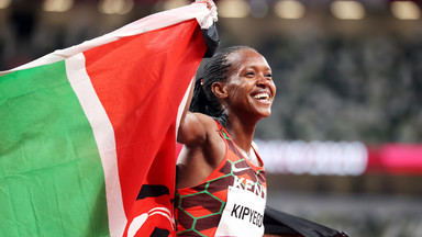 Tokio 2020: Faith Kipyegon zwyciężyła na biegu na 1500 m