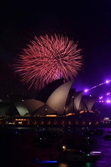 Powitanie Nowego roku w Sydney