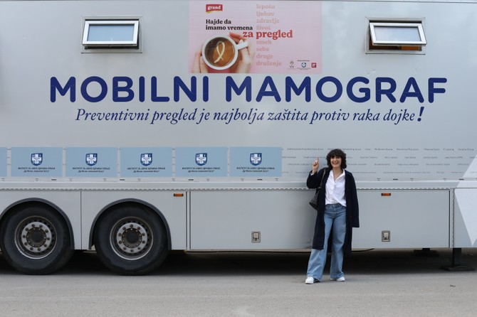 Mobilni mamograf na Kalemegdanu