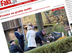 Donald Tusk odwiedził grób matki