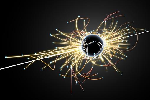 Particle Collision and Blackhole in LHC (Large Hadron Collider)