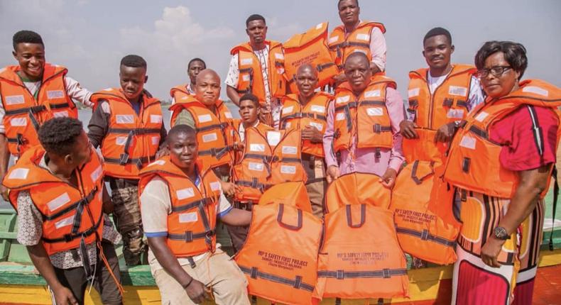 Okudzeto Ablakwa donates 200 life jackets to boat operators in North Tongu