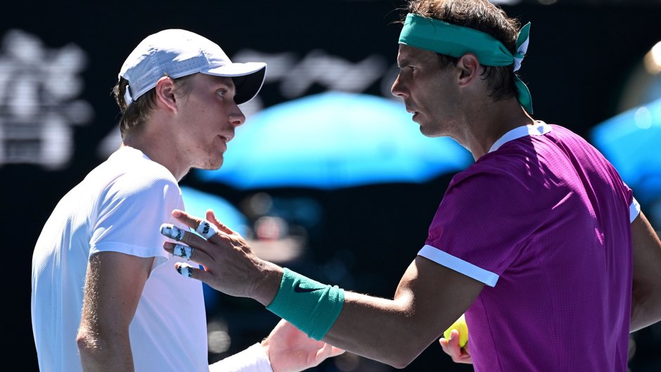 Denis Shapovalov i Rafael Nadal