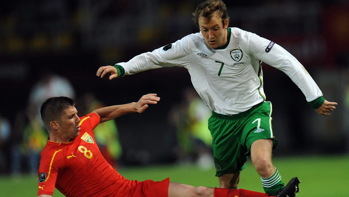 Reprezentacja Irlandii pokonała Macedonię 2:0 (2:0) w meczu grupy B eliminacji piłkarskich mistrzostw Europy. Bohaterem piłkarzy z Zielonej Wyspy był Robbie Keane.