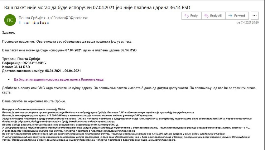 Nova internet prevara u Srbiji