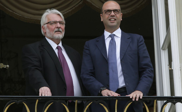 Witold Waszczykowski i Angelino Alfano