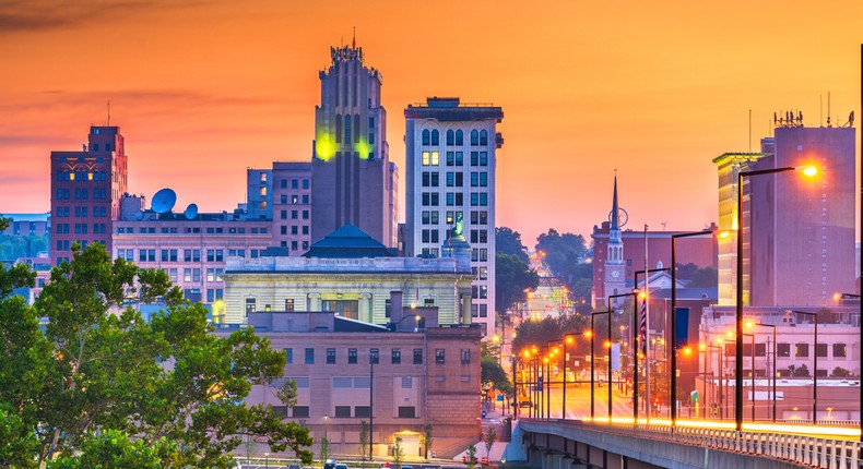 In Youngstown, homebuyers earning at least $75,000 can afford to purchase 72% of listings, according to NAR and Realtor.com.Getty Images